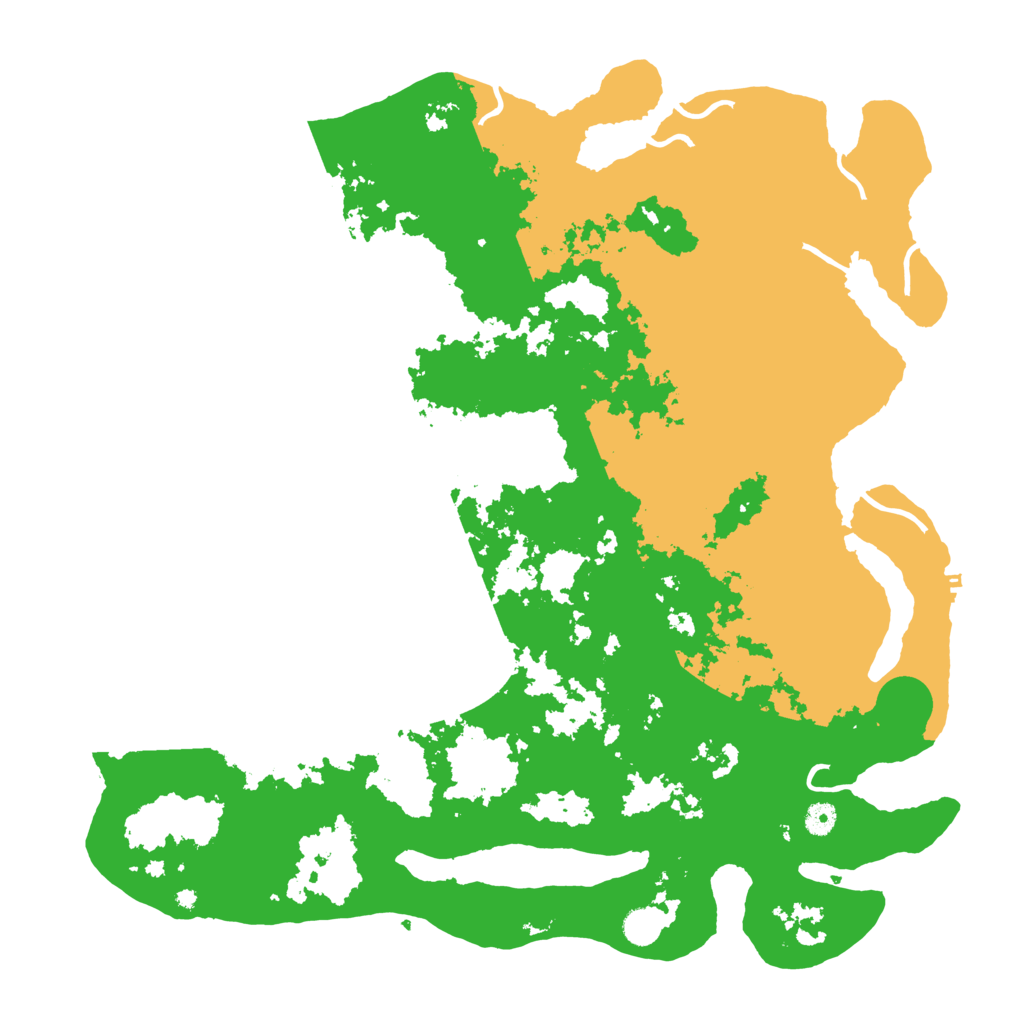 Biome Rust Map: Procedural Map, Size: 4800, Seed: 1281274443