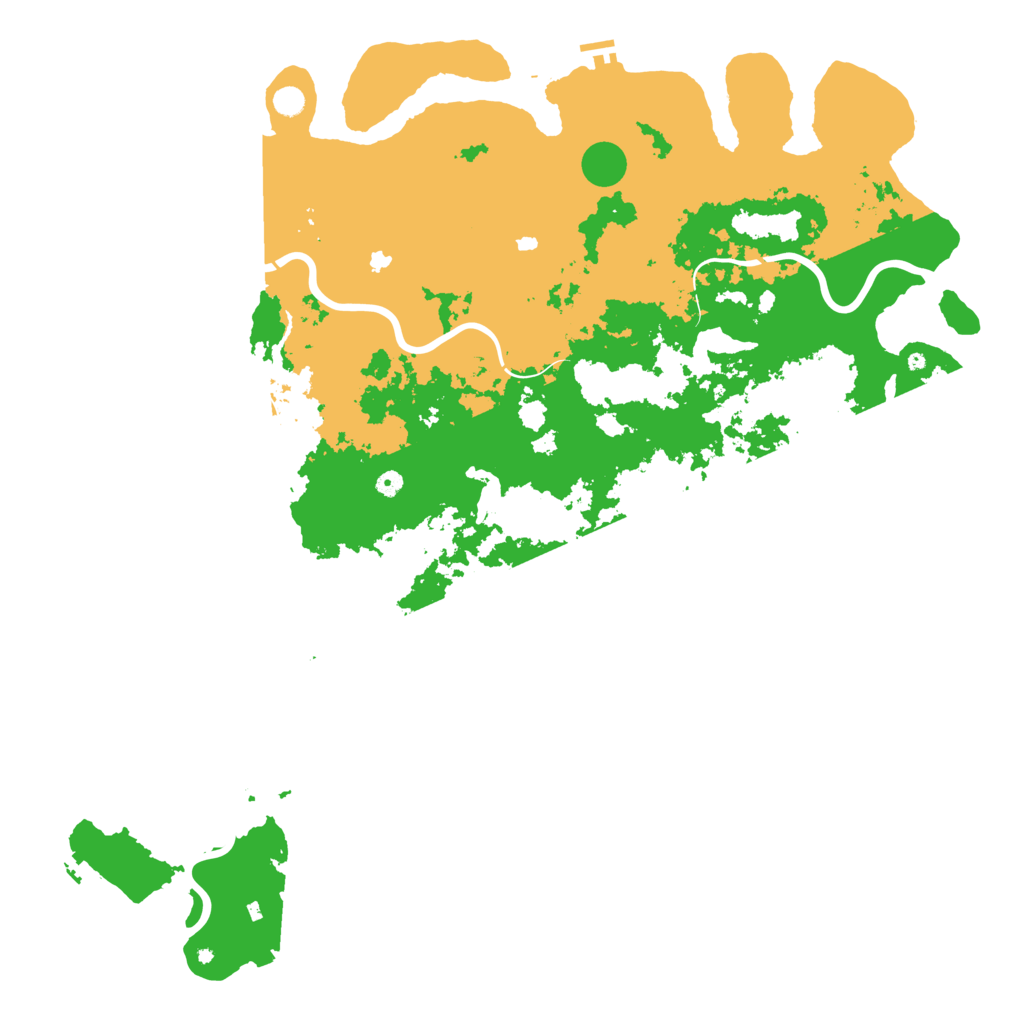 Biome Rust Map: Procedural Map, Size: 6000, Seed: 898175764
