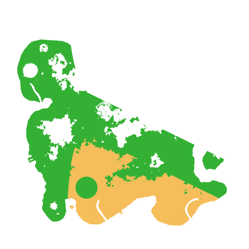 Biome Rust Map: Procedural Map, Size: 3000, Seed: 8763911