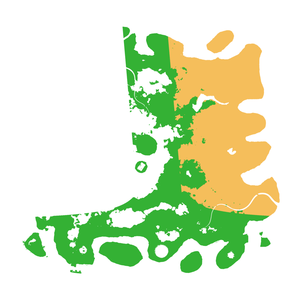 Biome Rust Map: Procedural Map, Size: 4000, Seed: 511001115
