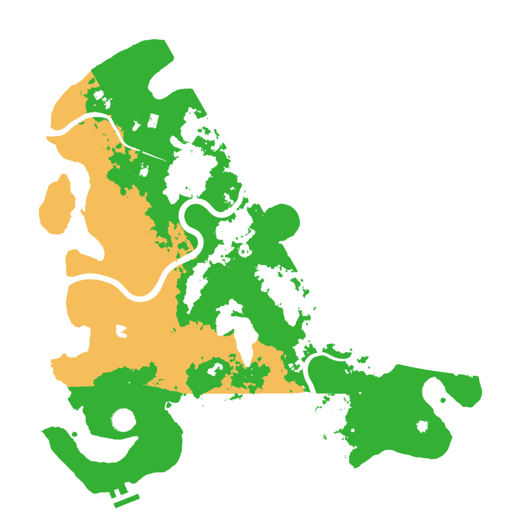 Biome Rust Map: Procedural Map, Size: 4000, Seed: 104903470