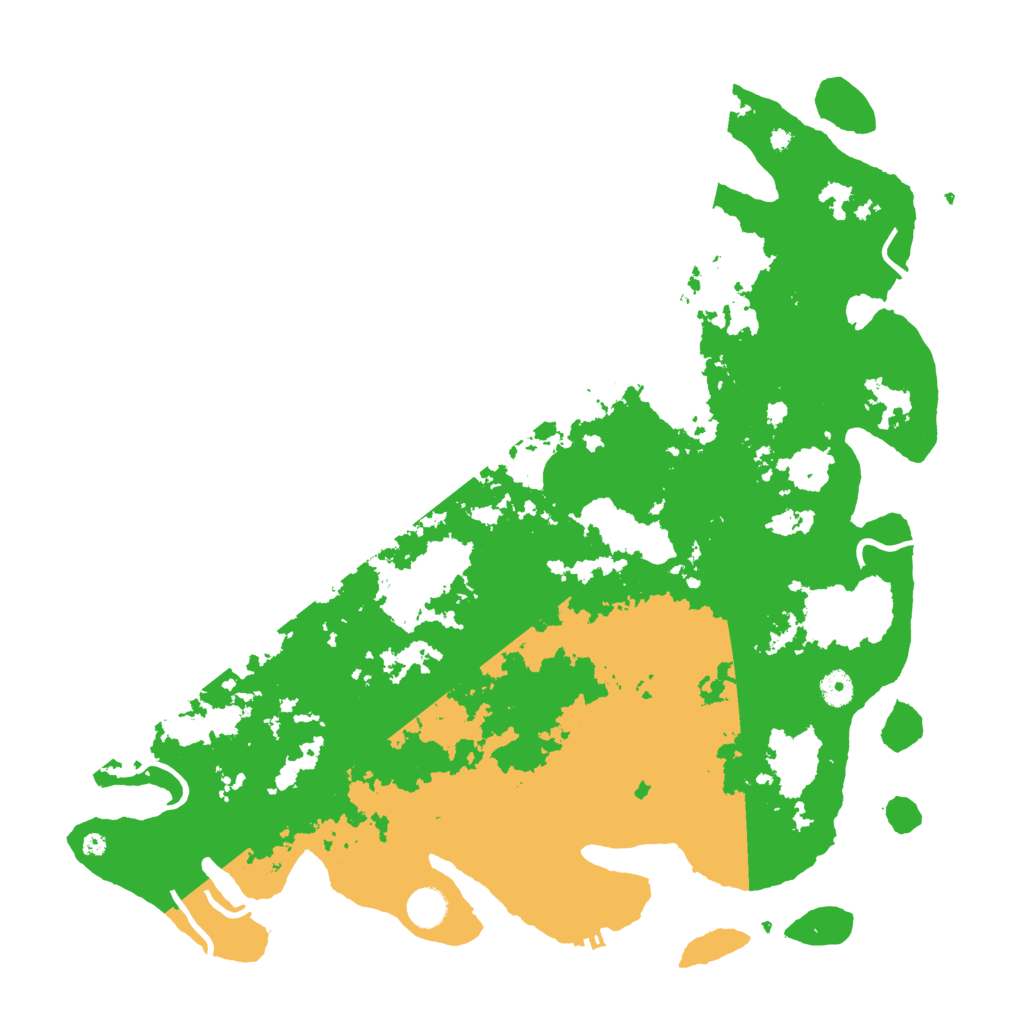 Biome Rust Map: Procedural Map, Size: 4500, Seed: 1560806189