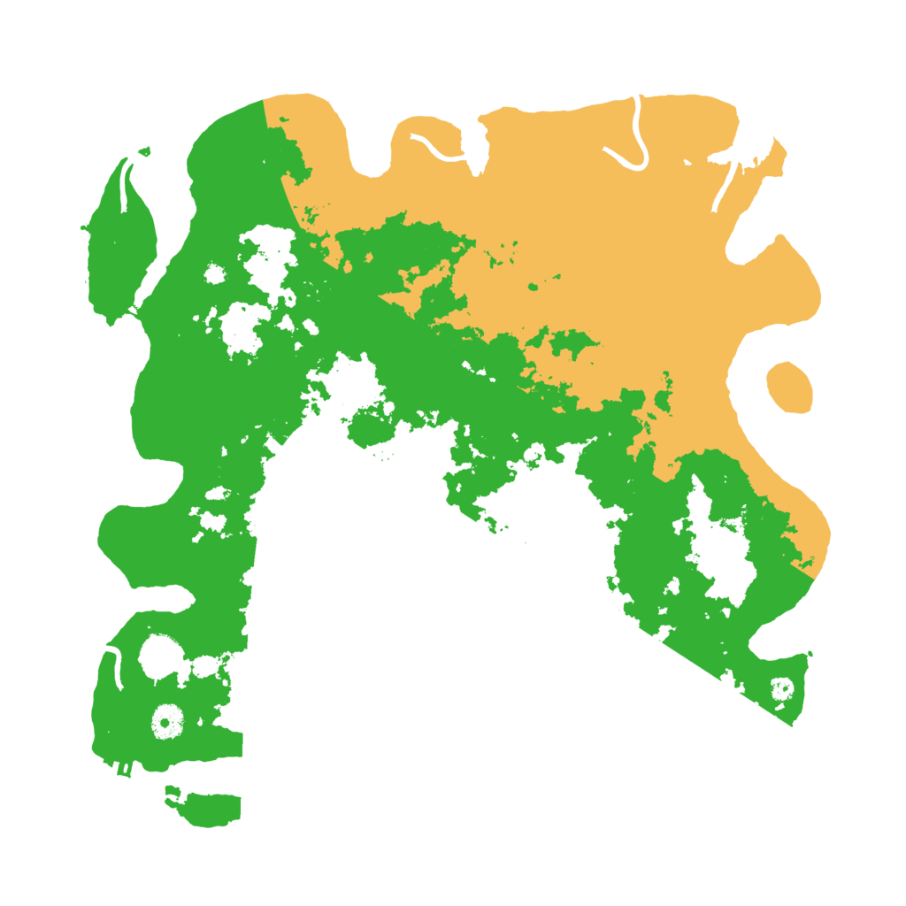 Biome Rust Map: Procedural Map, Size: 4000, Seed: 20458000