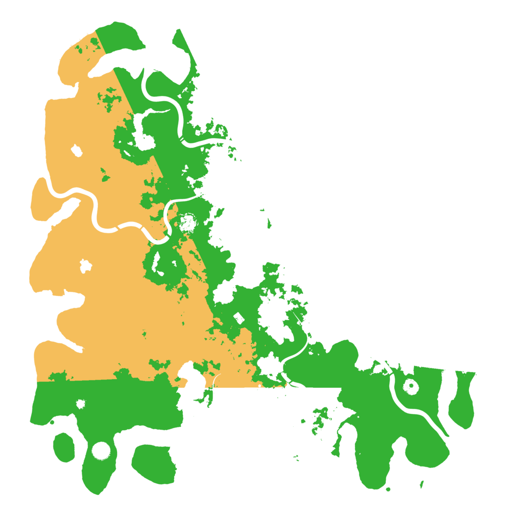 Biome Rust Map: Procedural Map, Size: 5000, Seed: 38567101