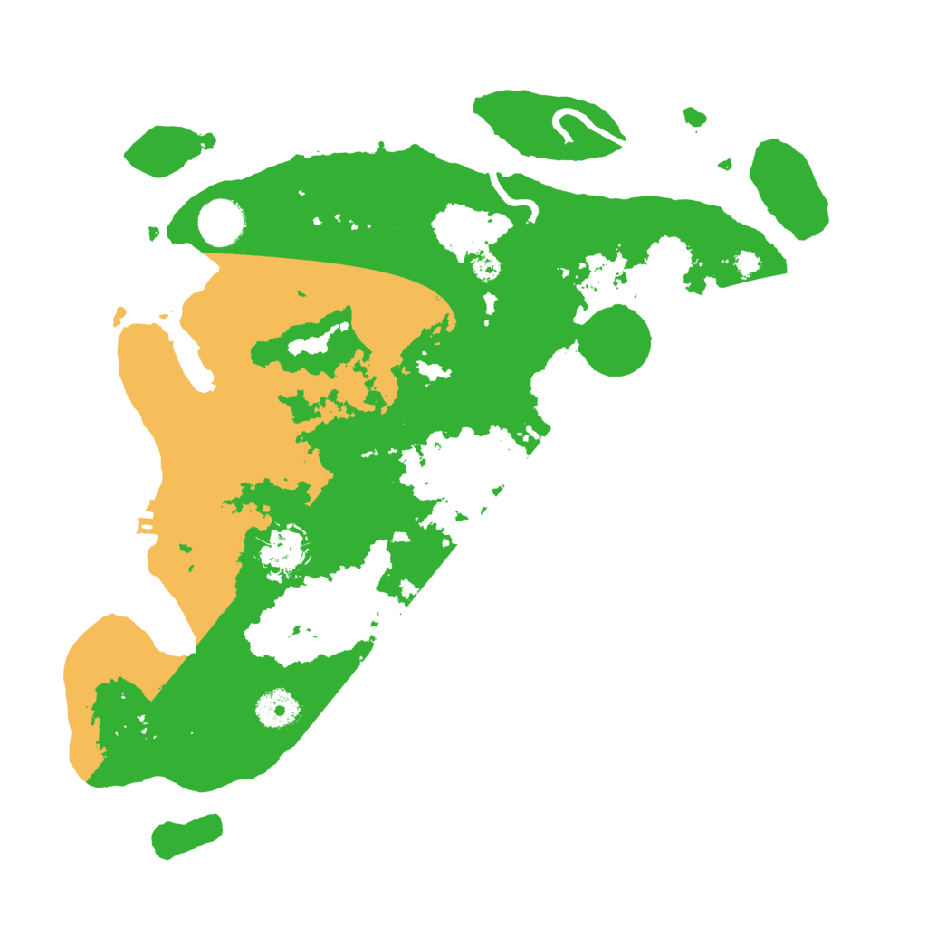 Biome Rust Map: Procedural Map, Size: 3500, Seed: 1108234204