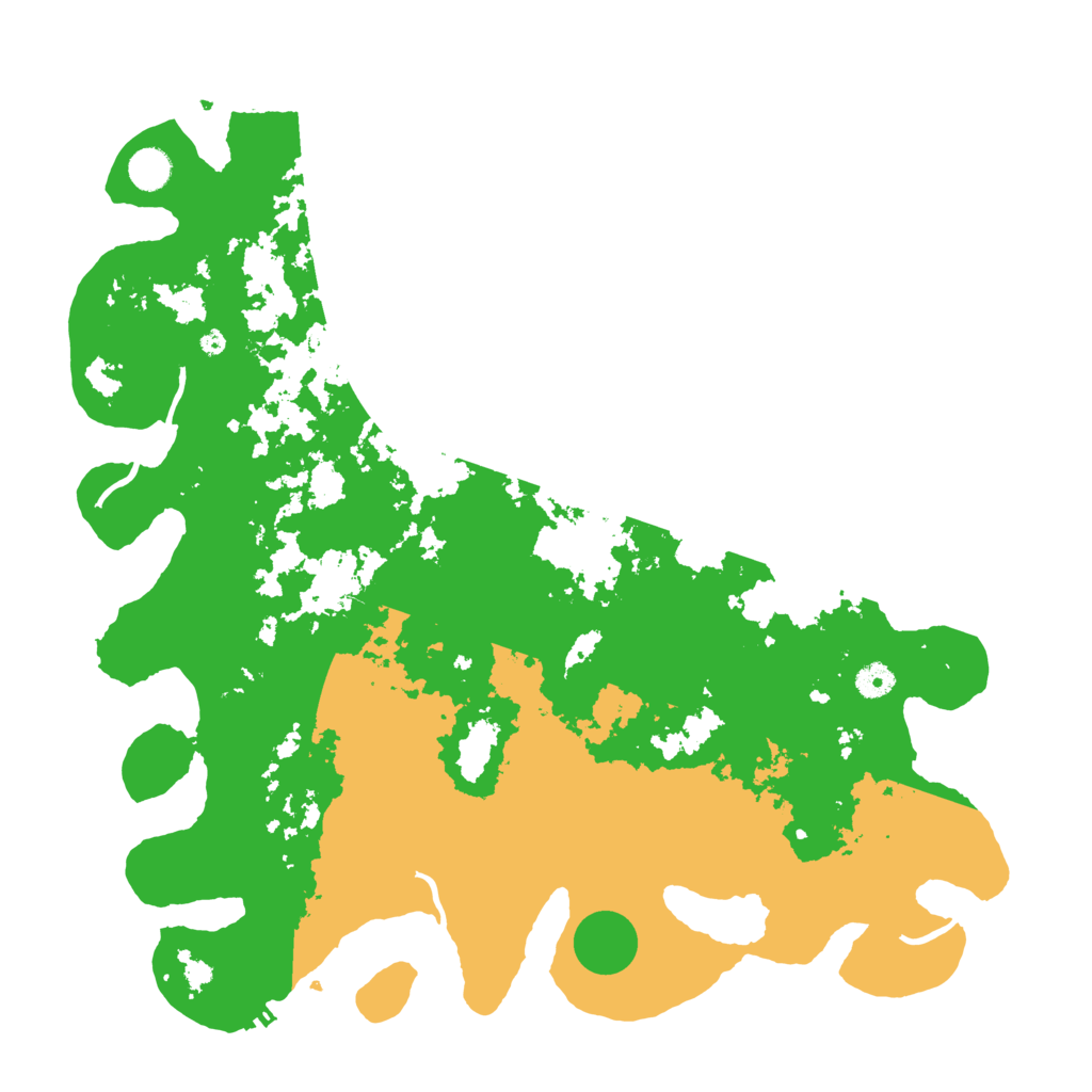 Biome Rust Map: Procedural Map, Size: 4500, Seed: 299956515