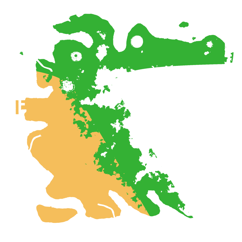 Biome Rust Map: Procedural Map, Size: 3500, Seed: 898638538