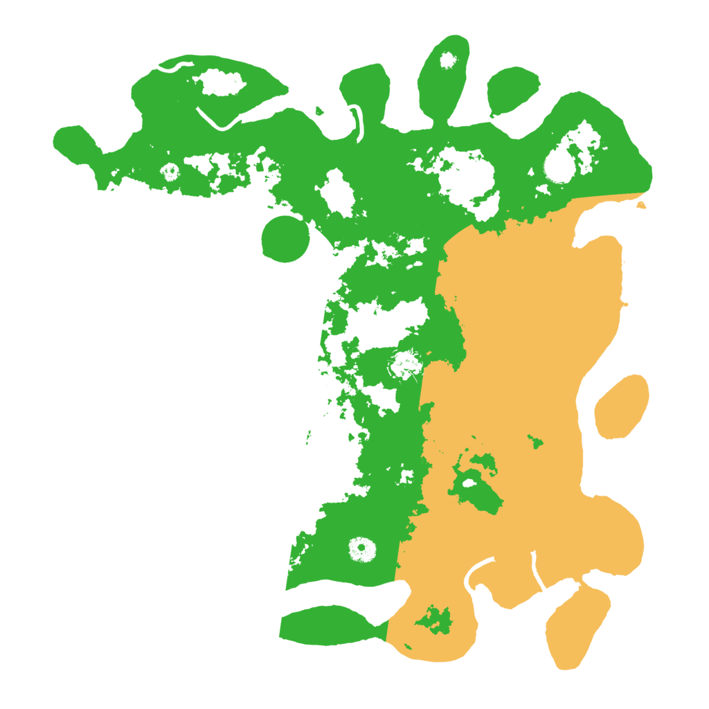 Biome Rust Map: Procedural Map, Size: 4000, Seed: 5757