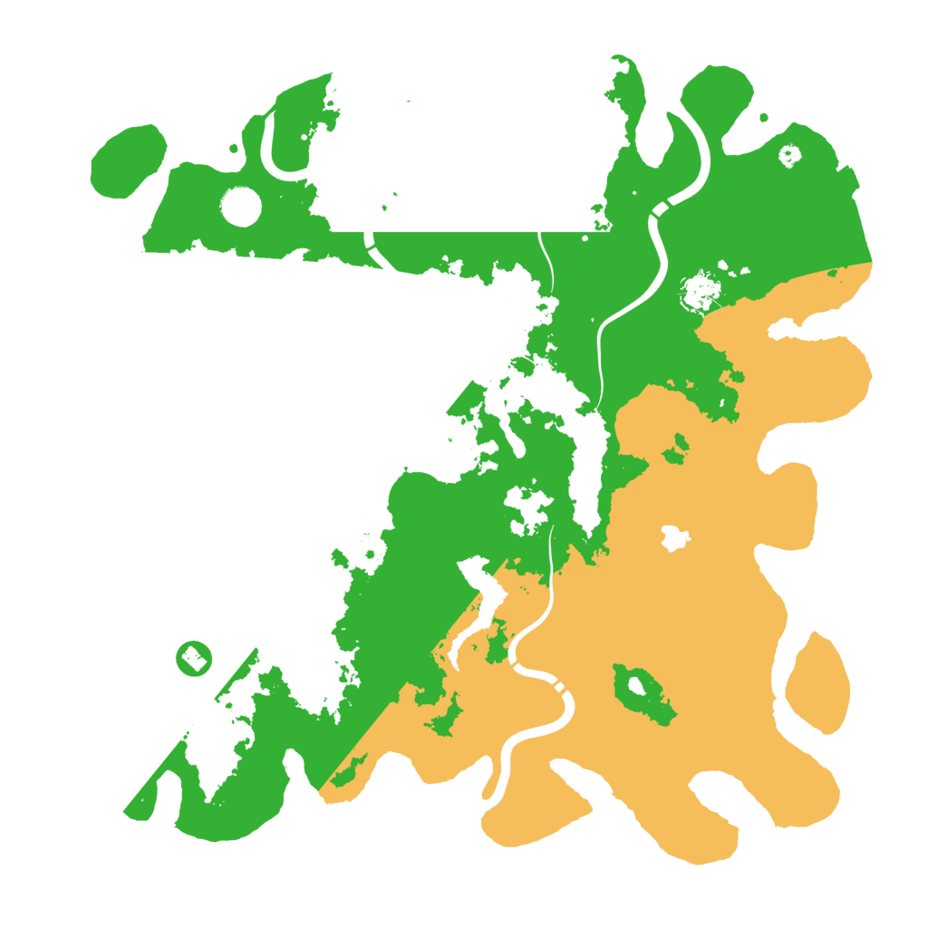 Biome Rust Map: Procedural Map, Size: 4250, Seed: 53228565