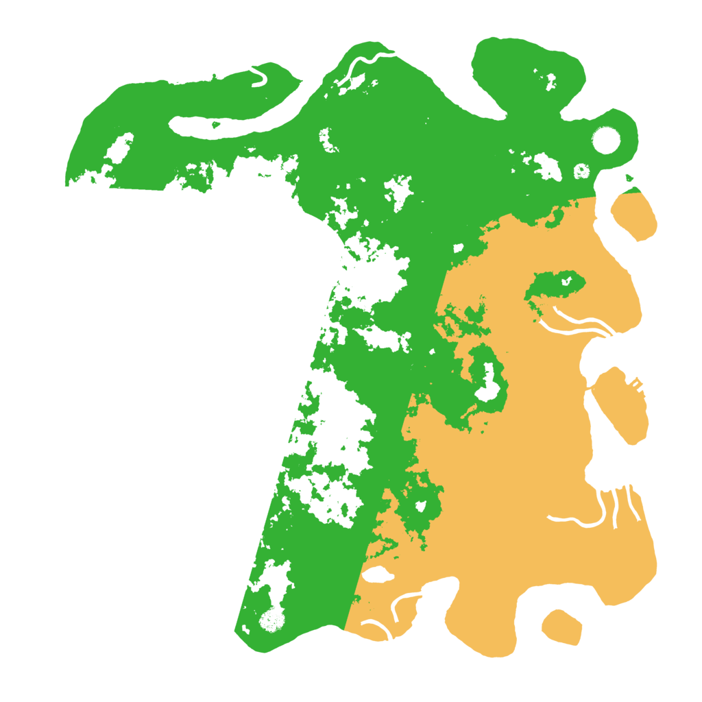 Biome Rust Map: Procedural Map, Size: 4500, Seed: 1512011141
