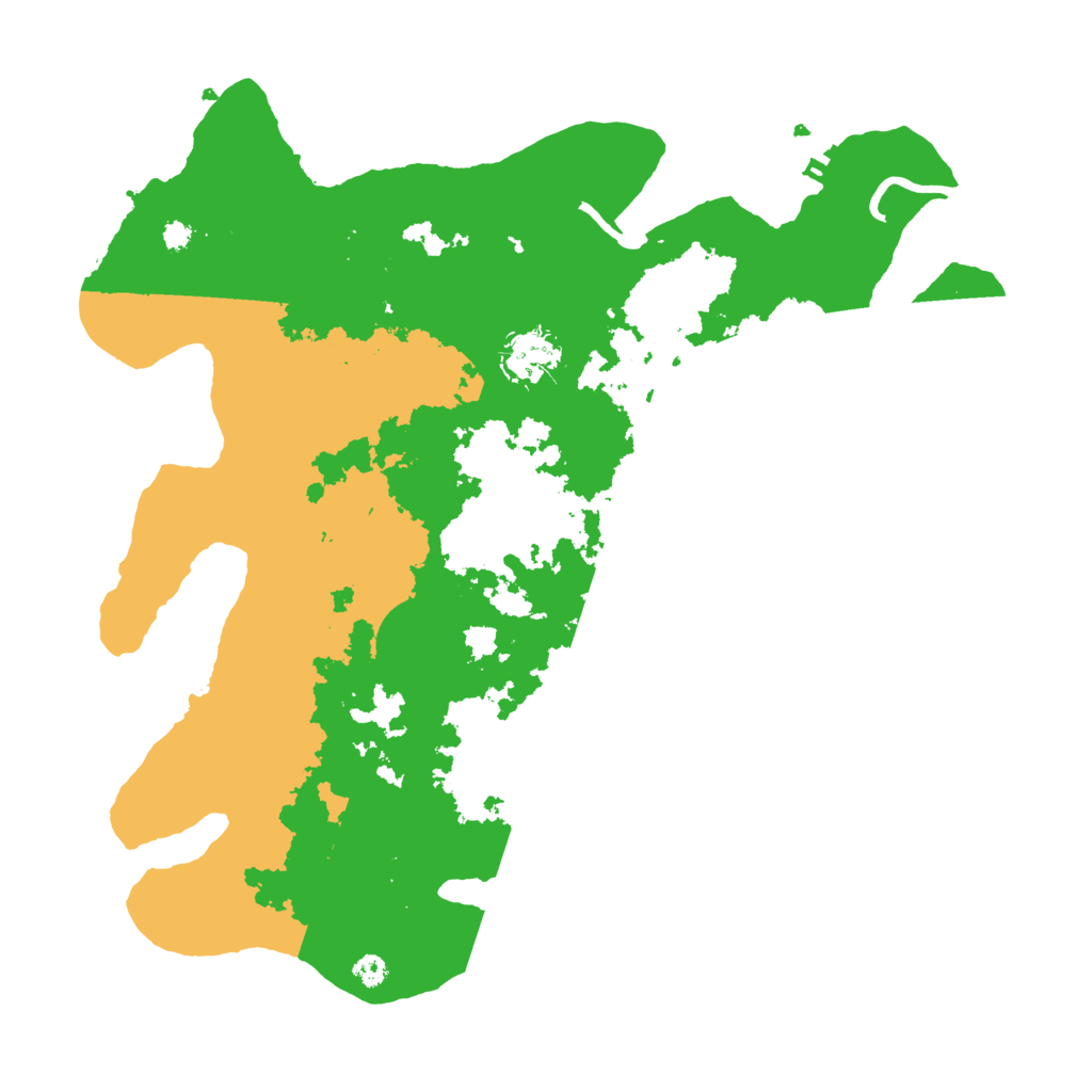 Biome Rust Map: Procedural Map, Size: 3500, Seed: 1832055672