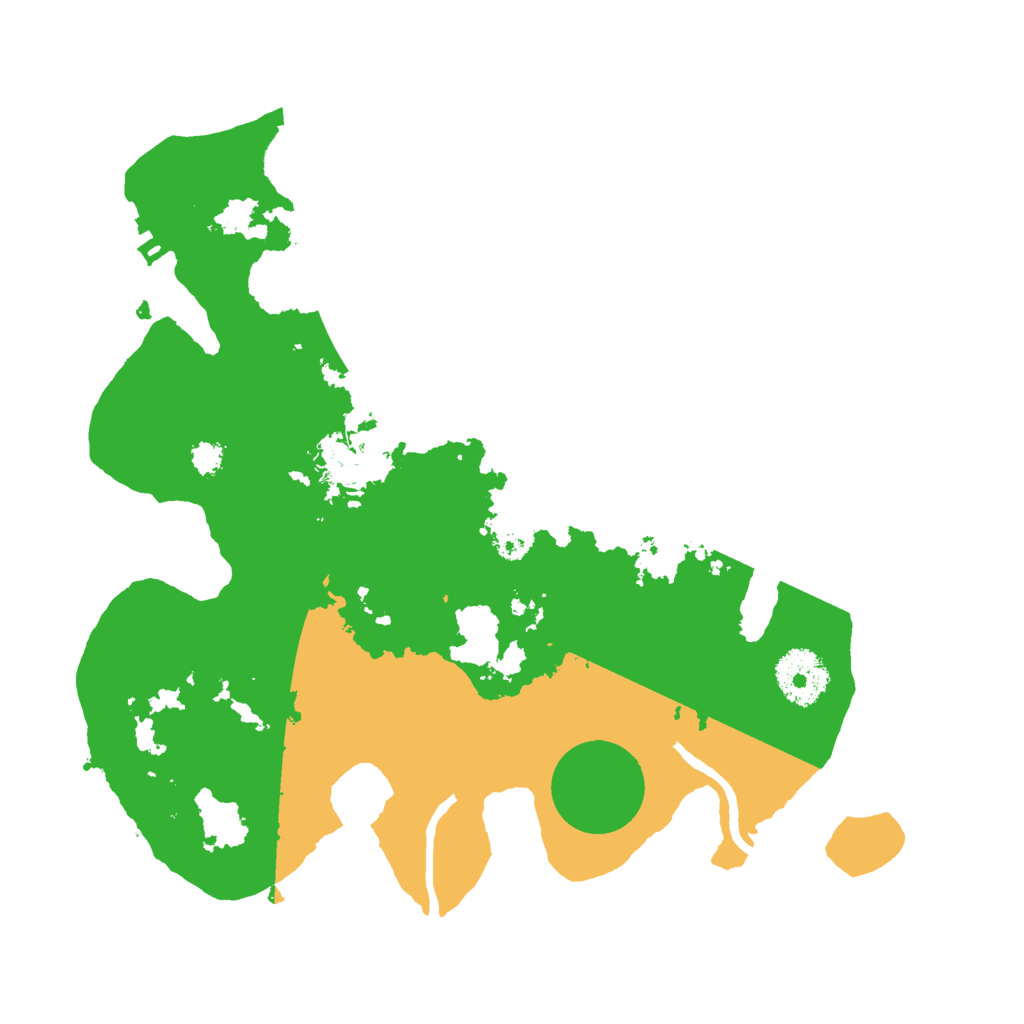 Biome Rust Map: Procedural Map, Size: 2900, Seed: 87393016