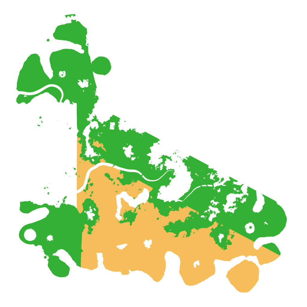 Biome Rust Map: Procedural Map, Size: 4500, Seed: 1587664954