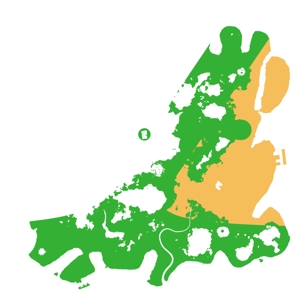 Biome Rust Map: Procedural Map, Size: 4000, Seed: 819207571
