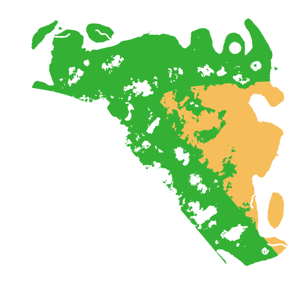 Biome Rust Map: Procedural Map, Size: 4500, Seed: 1408669415