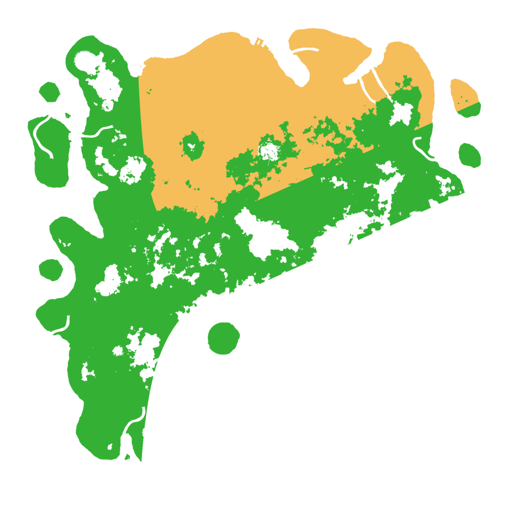Biome Rust Map: Procedural Map, Size: 4500, Seed: 3608