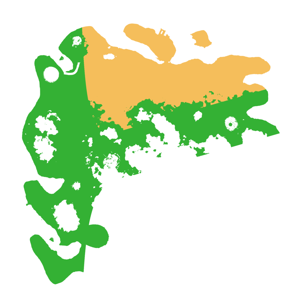 Biome Rust Map: Procedural Map, Size: 3500, Seed: 1265454369