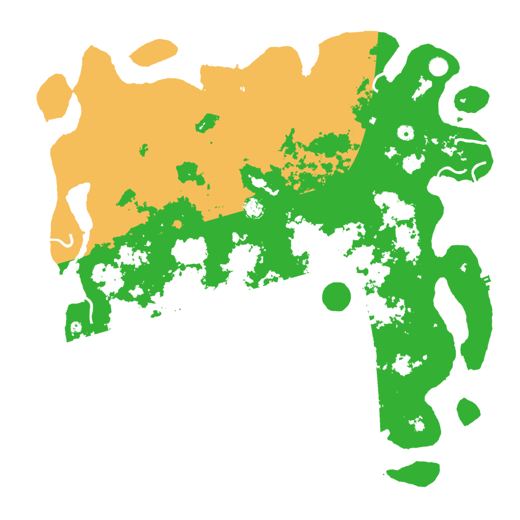 Biome Rust Map: Procedural Map, Size: 4800, Seed: 547638857