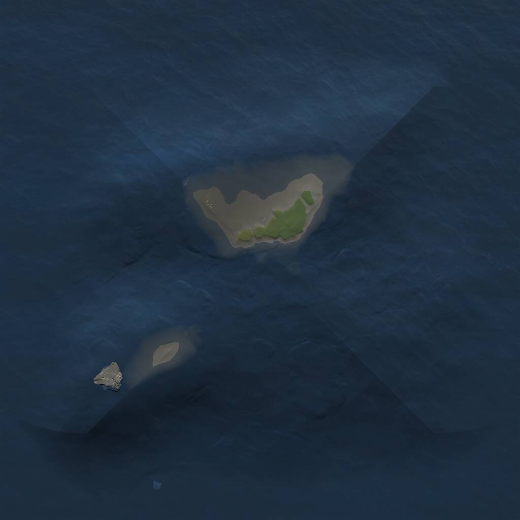 Rust Map: Procedural Map, Size: 1000, Seed: 819207571, 1 Monuments