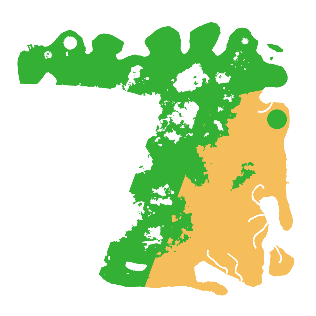 Biome Rust Map: Procedural Map, Size: 4250, Seed: 158867035