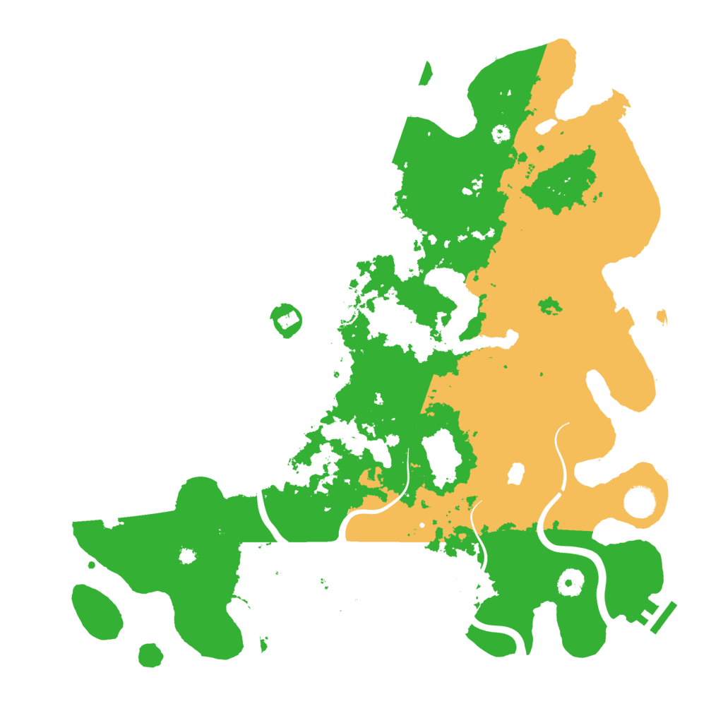 Biome Rust Map: Procedural Map, Size: 4000, Seed: 1082405728