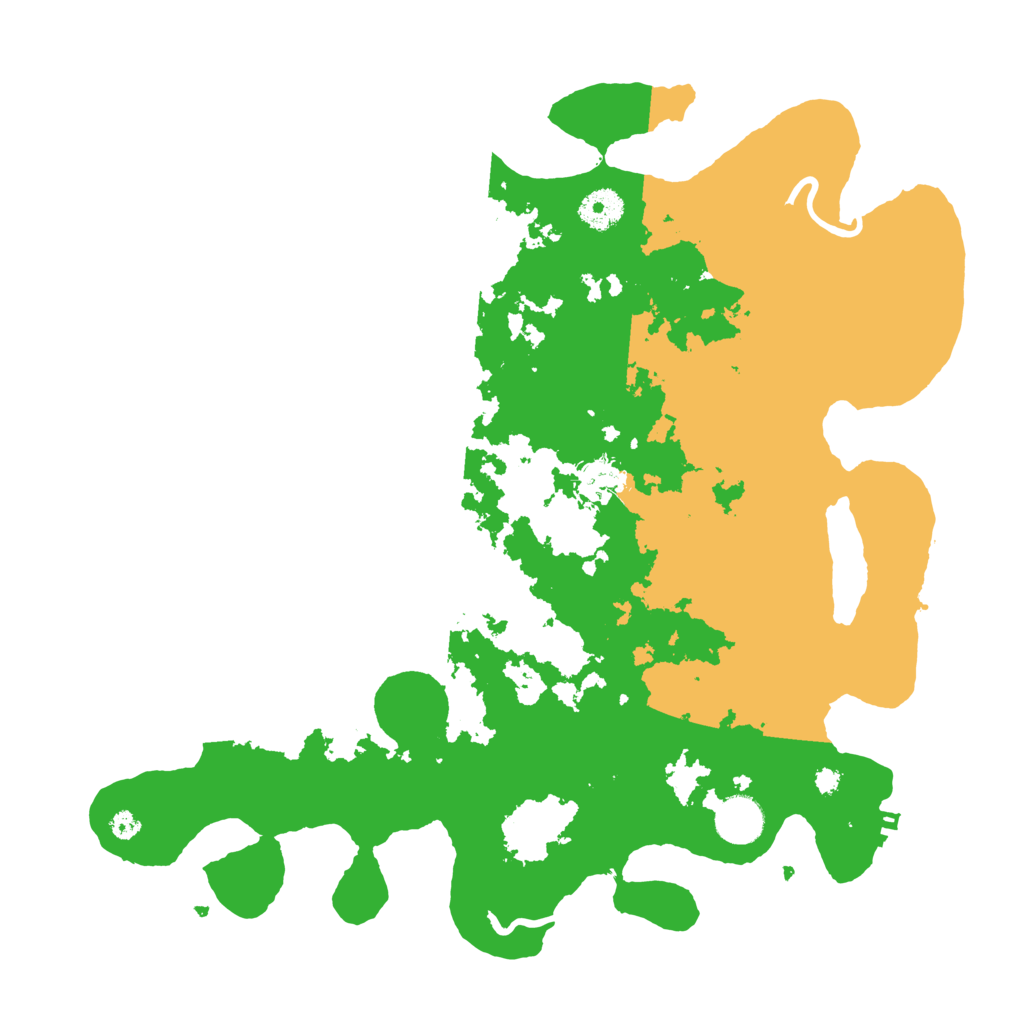 Biome Rust Map: Procedural Map, Size: 3700, Seed: 789100275