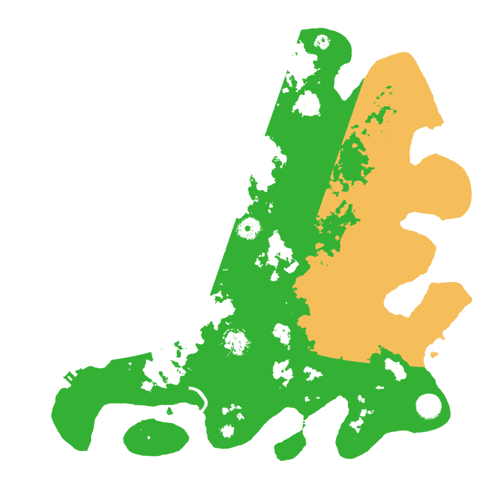 Biome Rust Map: Procedural Map, Size: 3500, Seed: 28228