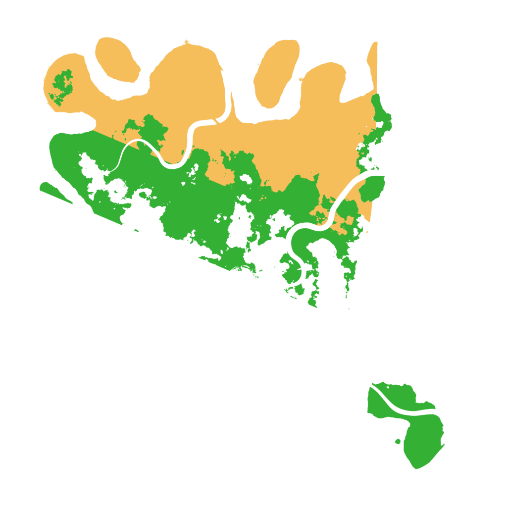 Biome Rust Map: Procedural Map, Size: 3900, Seed: 894812