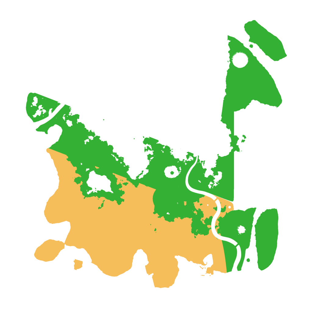 Biome Rust Map: Procedural Map, Size: 3550, Seed: 1612105156