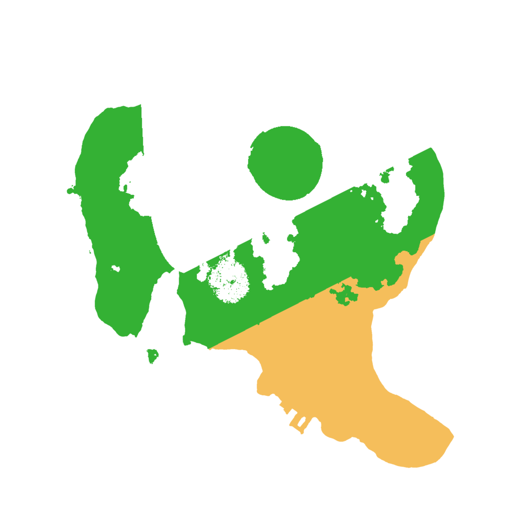 Biome Rust Map: Procedural Map, Size: 1950, Seed: 645784