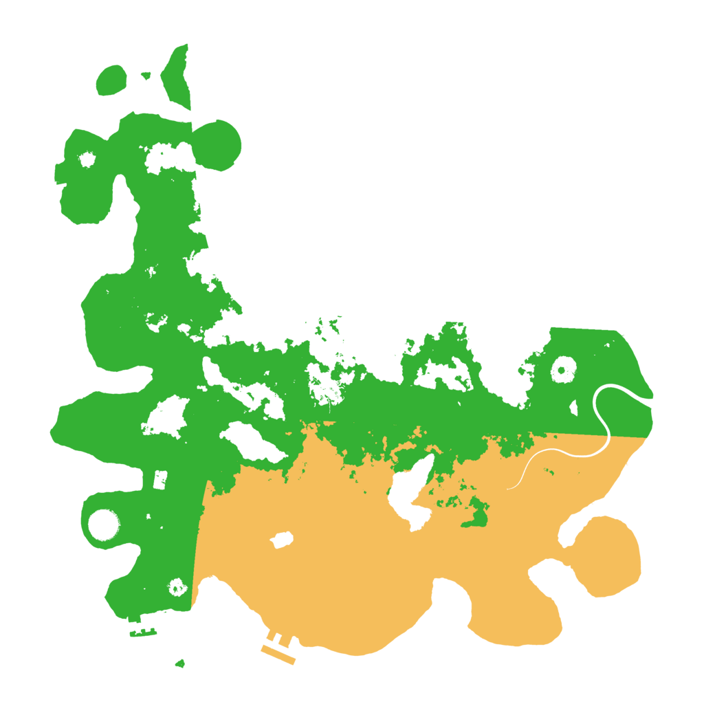 Biome Rust Map: Procedural Map, Size: 4000, Seed: 1863622678
