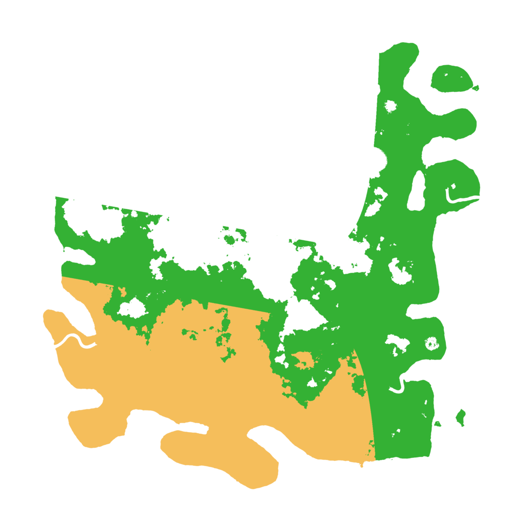 Biome Rust Map: Procedural Map, Size: 4000, Seed: 341097552