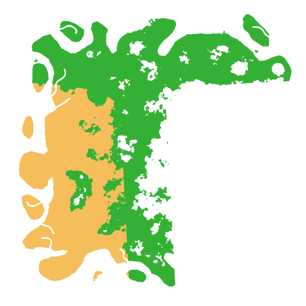 Biome Rust Map: Procedural Map, Size: 4500, Seed: 1337228
