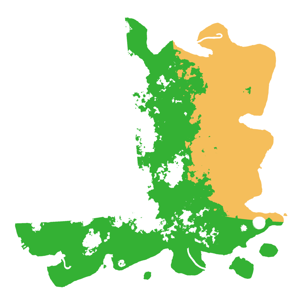 Biome Rust Map: Procedural Map, Size: 4300, Seed: 59712643