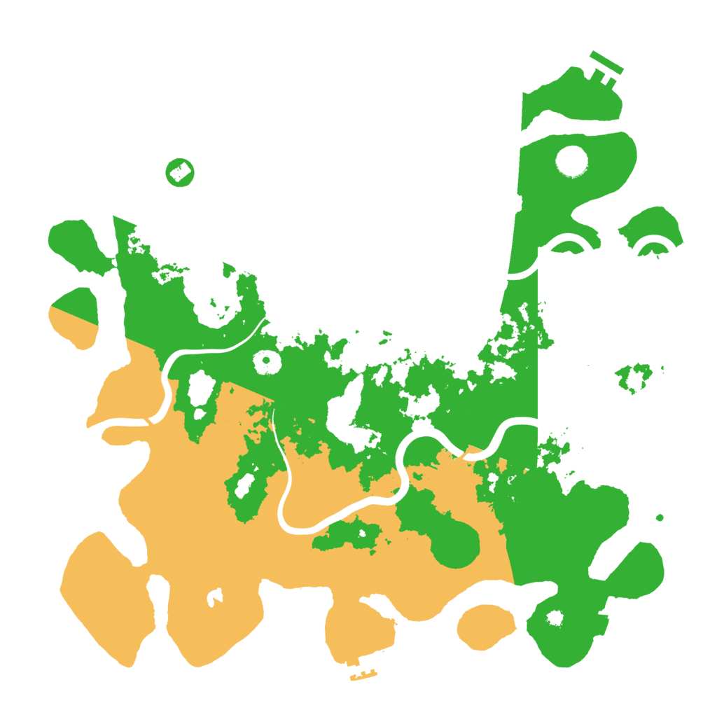 Biome Rust Map: Procedural Map, Size: 4000, Seed: 98477290