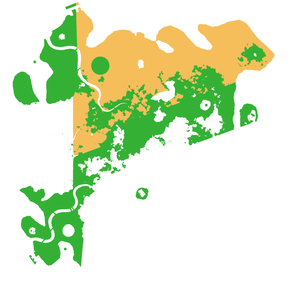 Biome Rust Map: Procedural Map, Size: 4250, Seed: 10363449