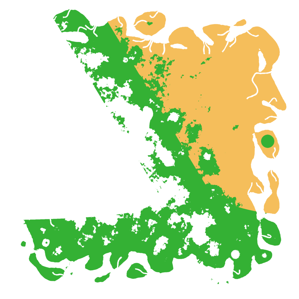 Biome Rust Map: Procedural Map, Size: 6000, Seed: 873119294