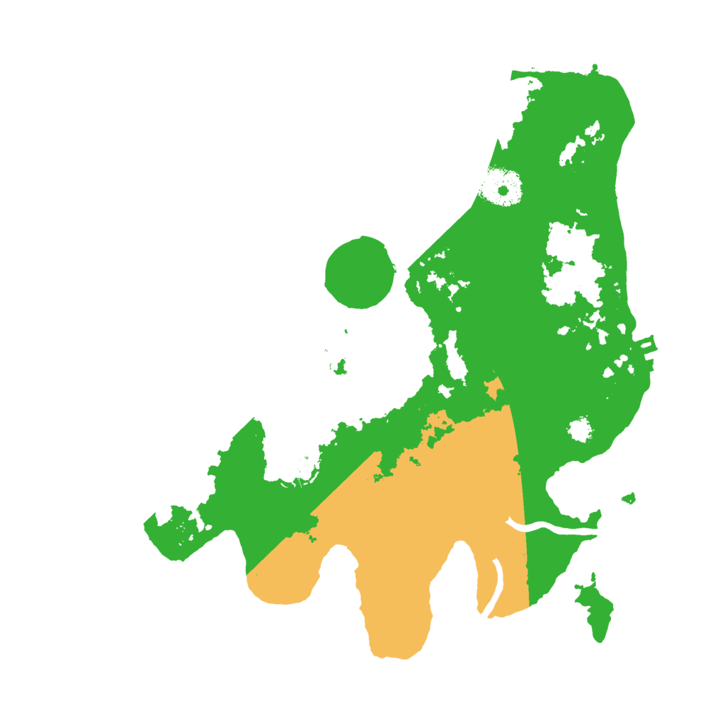 Biome Rust Map: Procedural Map, Size: 2800, Seed: 536984688