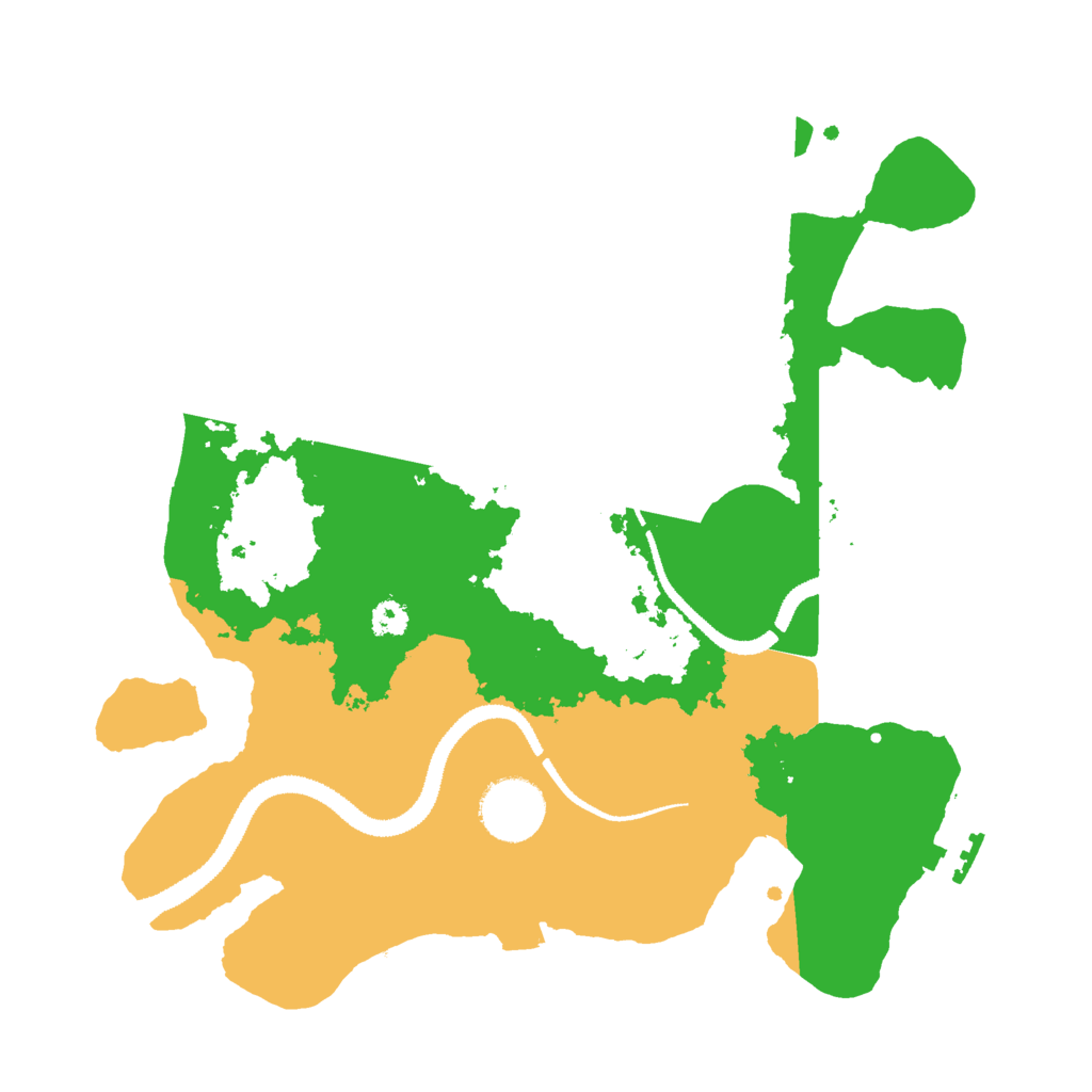 Biome Rust Map: Procedural Map, Size: 3000, Seed: 786942