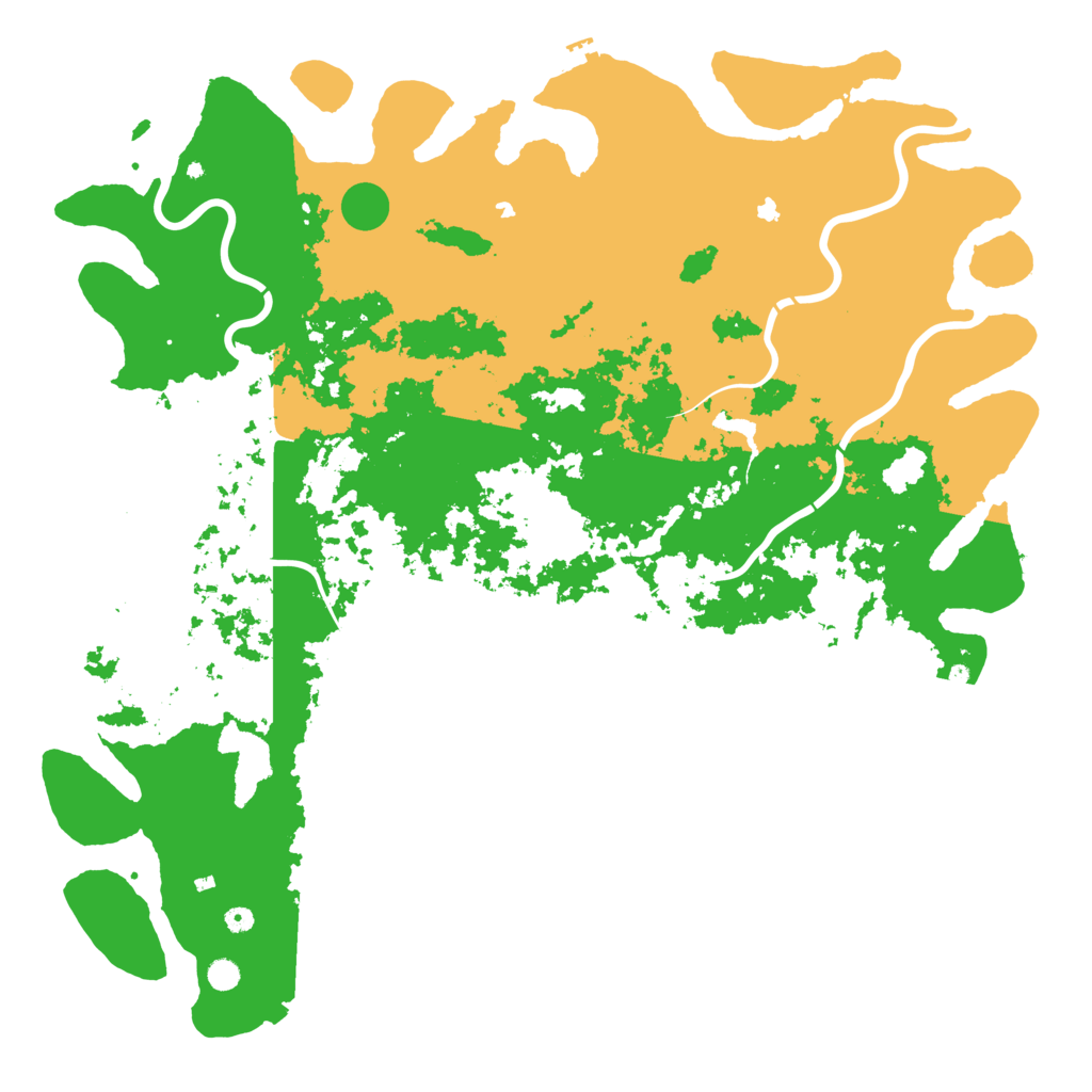 Biome Rust Map: Procedural Map, Size: 6000, Seed: 987456132
