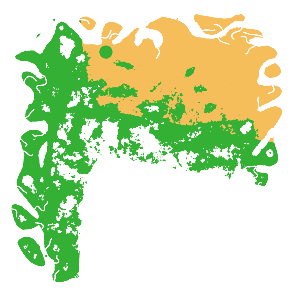 Biome Rust Map: Procedural Map, Size: 6000, Seed: 987456132