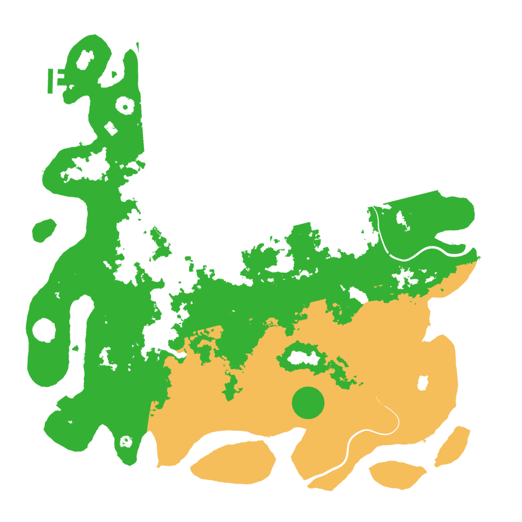 Biome Rust Map: Procedural Map, Size: 4250, Seed: 492100502
