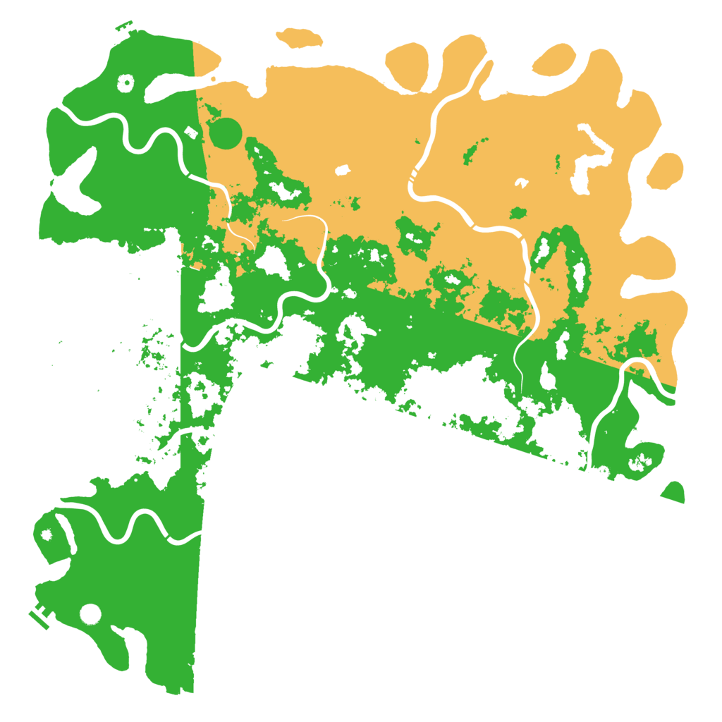 Biome Rust Map: Procedural Map, Size: 6000, Seed: 1082023844