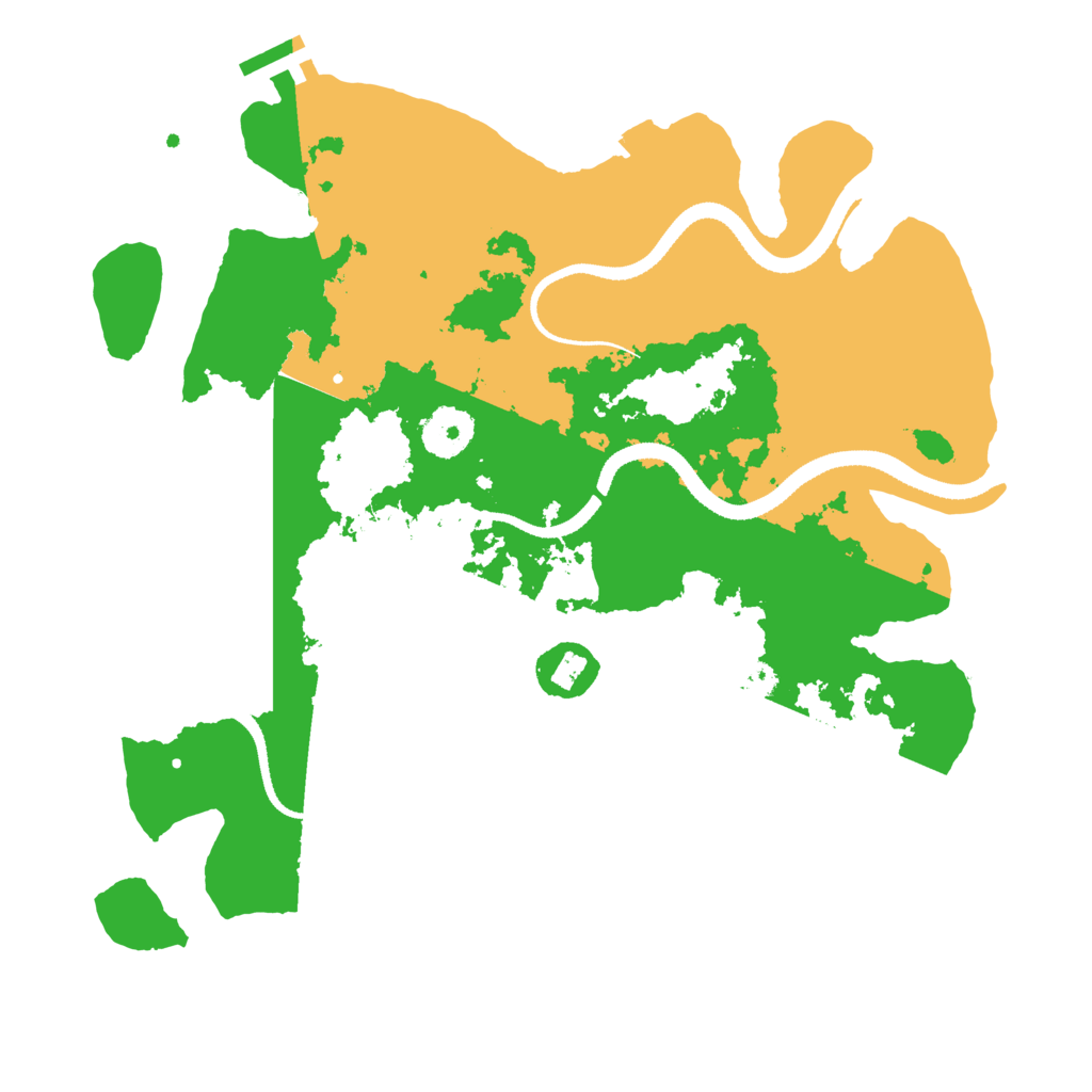 Biome Rust Map: Procedural Map, Size: 3250, Seed: 8759152