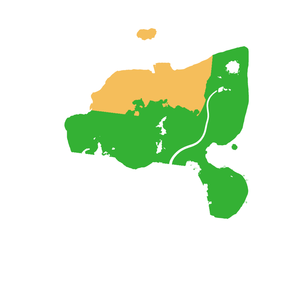 Biome Rust Map: Procedural Map, Size: 2000, Seed: 773935966