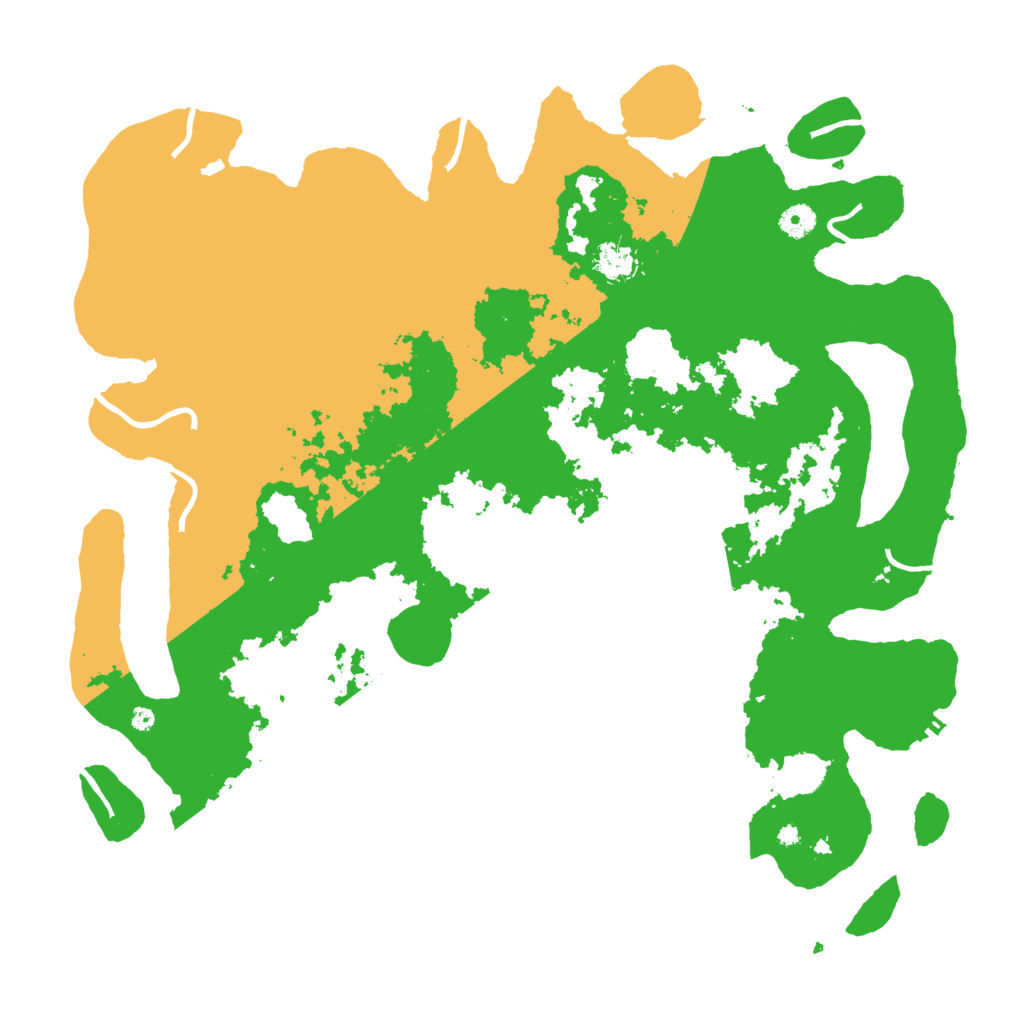 Biome Rust Map: Procedural Map, Size: 4500, Seed: 871680999