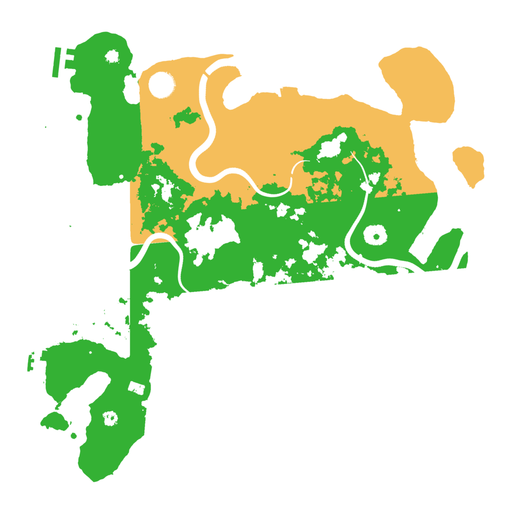 Biome Rust Map: Procedural Map, Size: 3500, Seed: 2765056