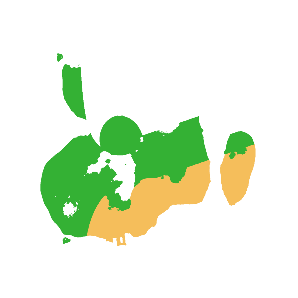 Biome Rust Map: Procedural Map, Size: 2000, Seed: 250
