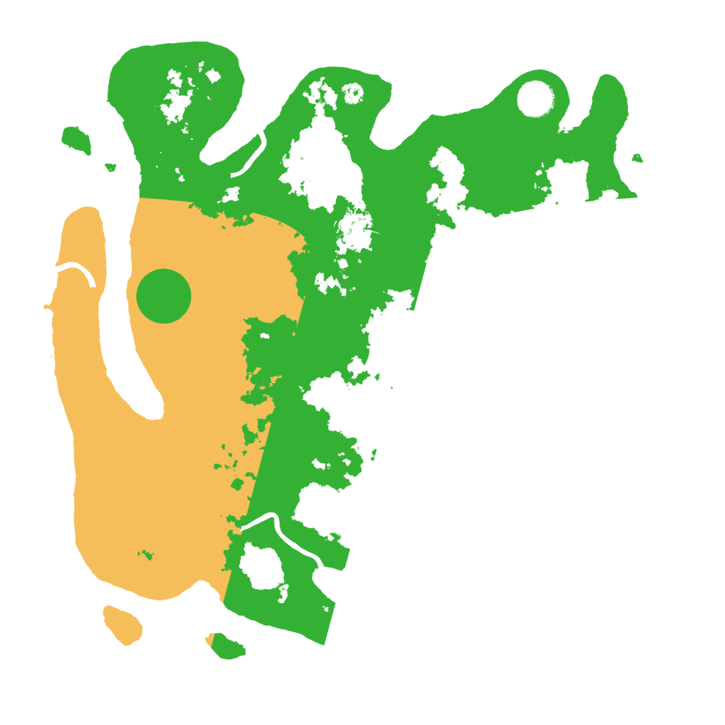 Biome Rust Map: Procedural Map, Size: 3500, Seed: 112368749