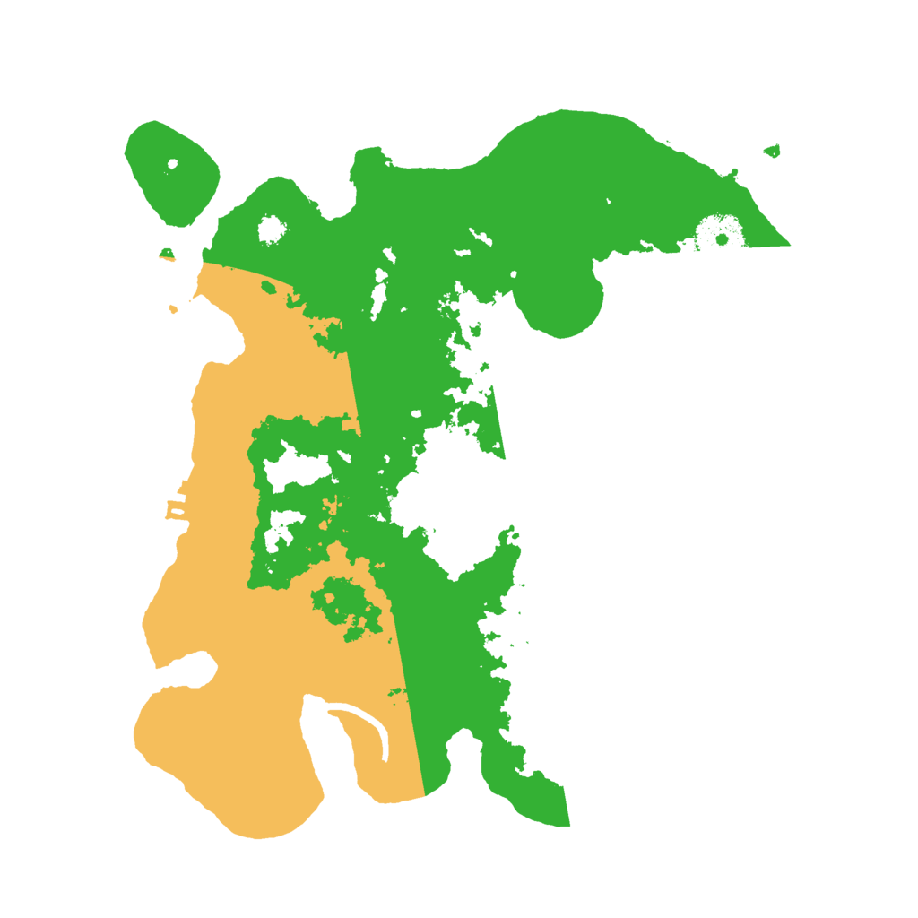 Biome Rust Map: Procedural Map, Size: 3000, Seed: 292623225